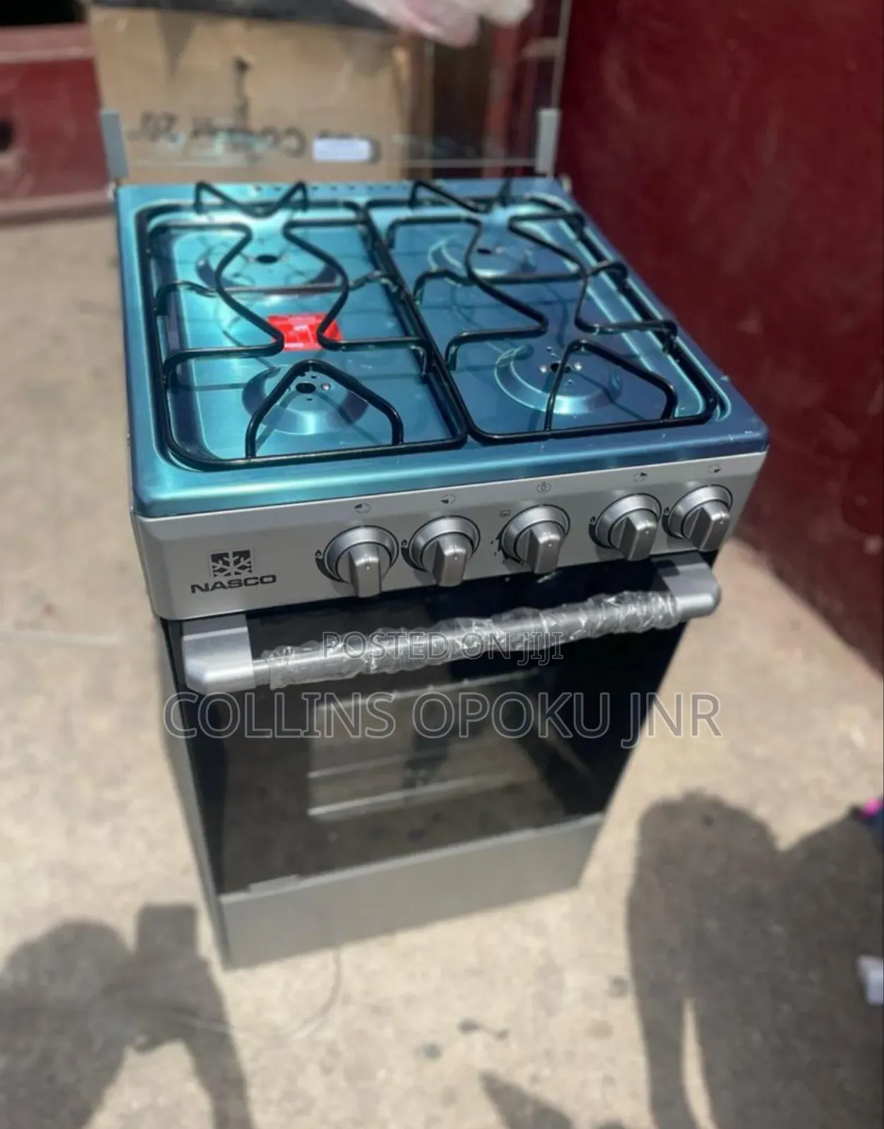 Nasco 50x50 Gas Burner With Oven and Grill
Manual