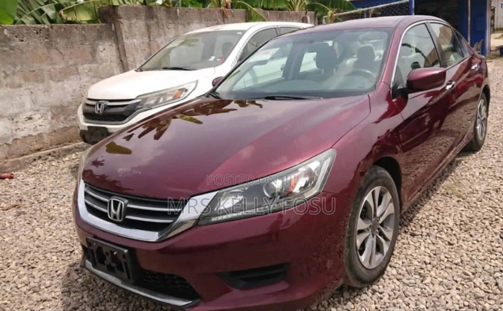 Honda Accord EX 4dr Sedan (2.4L 4cyl 6M) 2015 Burgundy