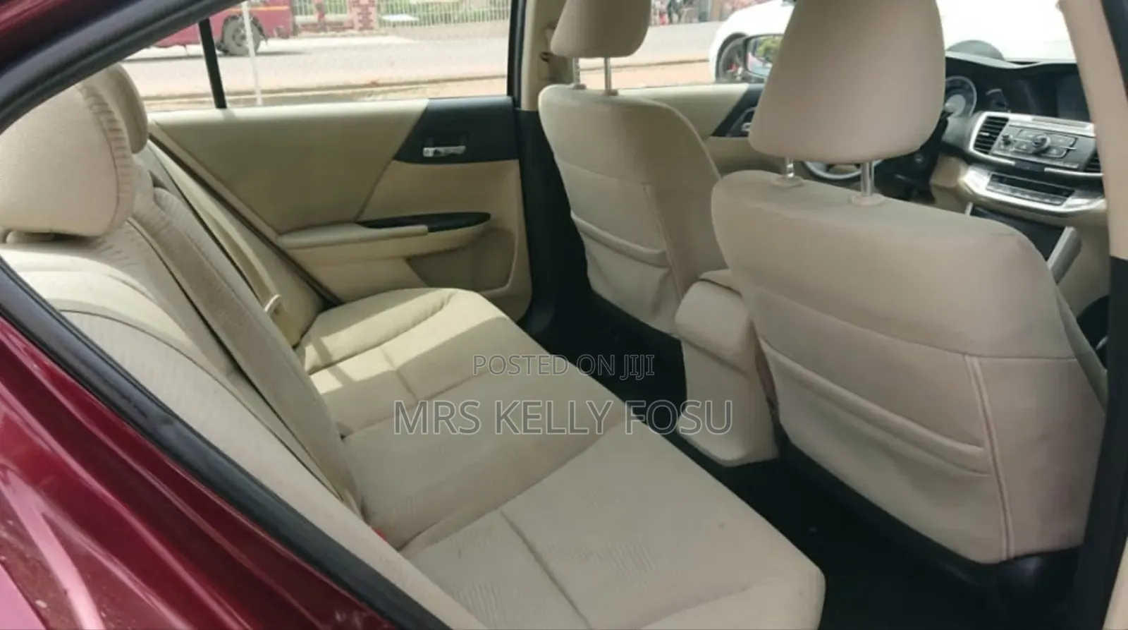 Honda Accord EX 4dr Sedan (2.4L 4cyl 6M) 2015 Burgundy