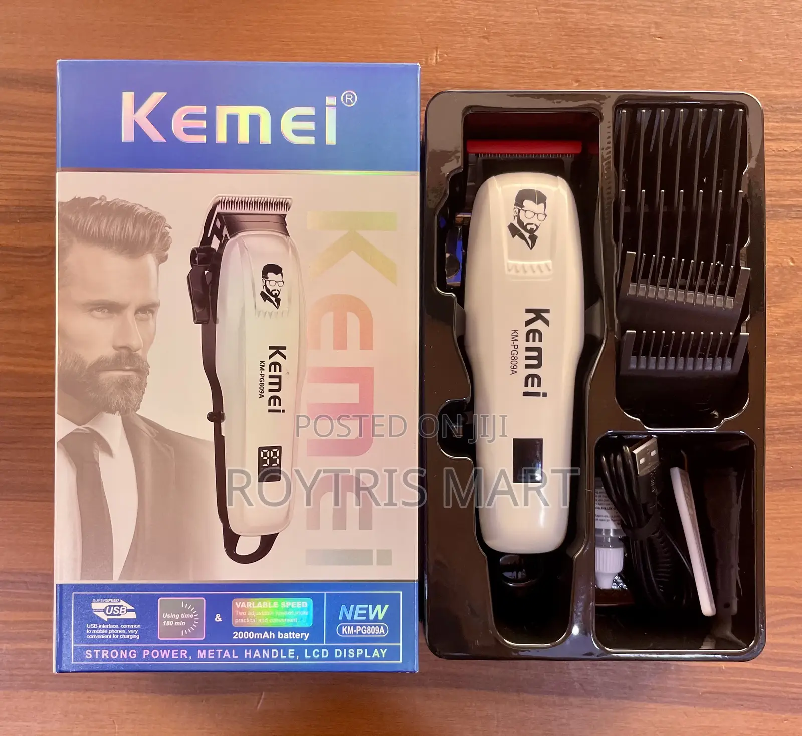 Cordless Kemei Hair Clipper