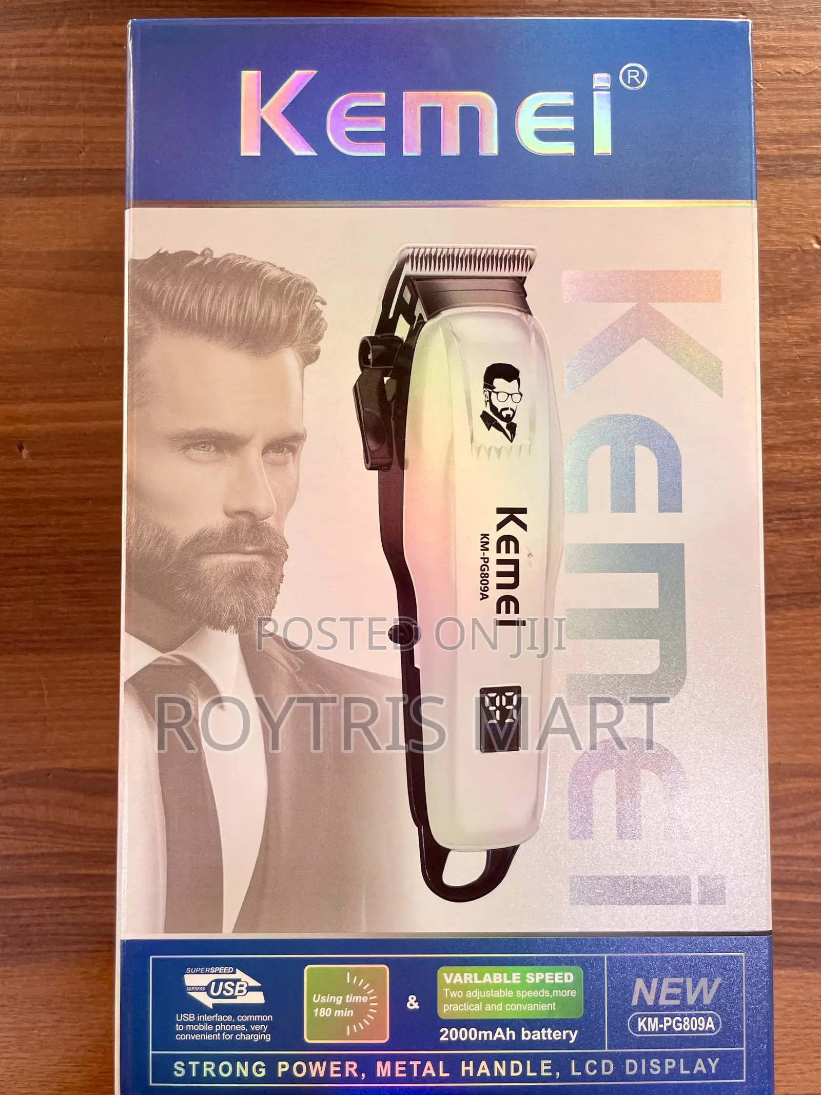 Cordless Kemei Hair Clipper