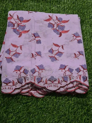 Soft Lilac Swiss Voile Lace