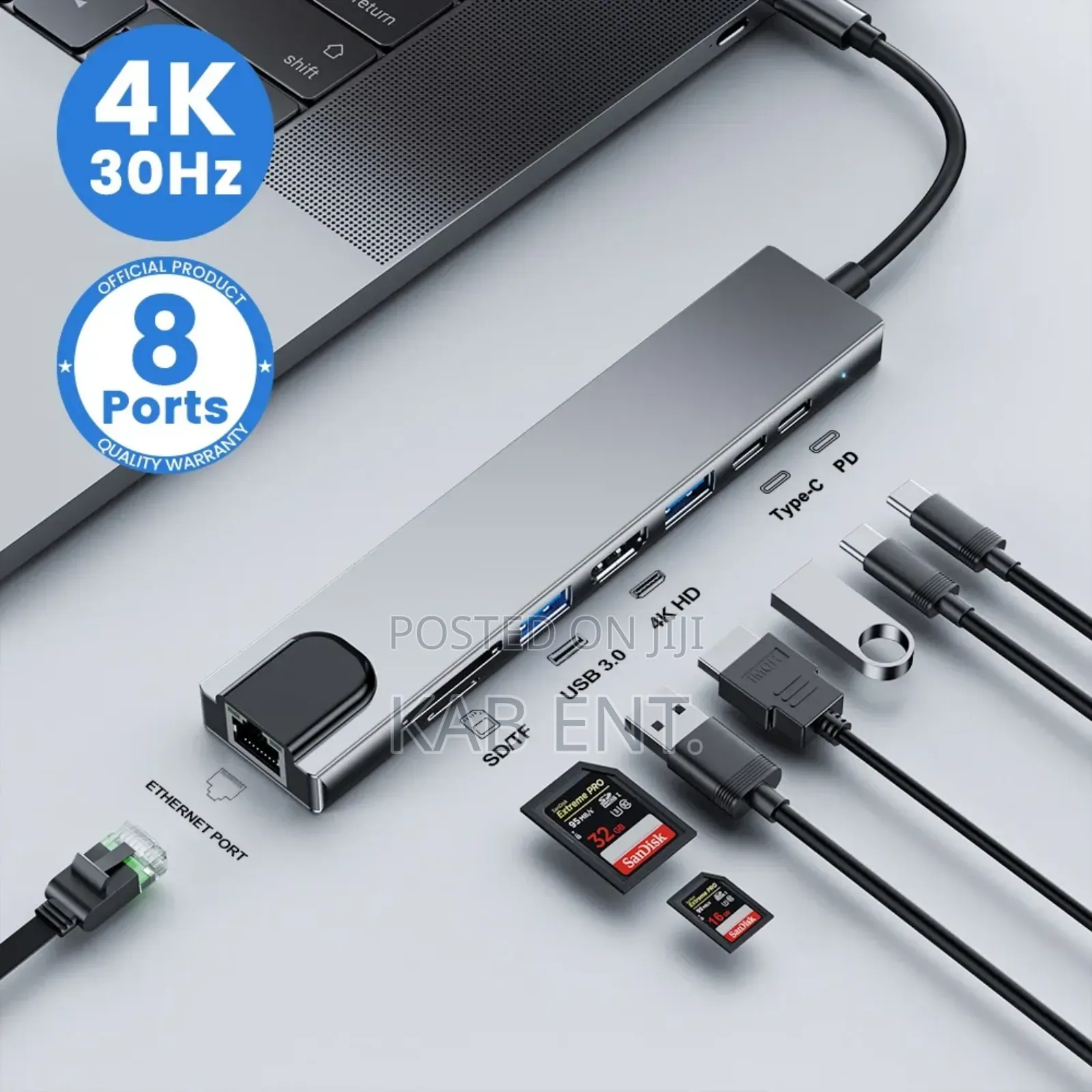 Multi-Functional Usb Hub