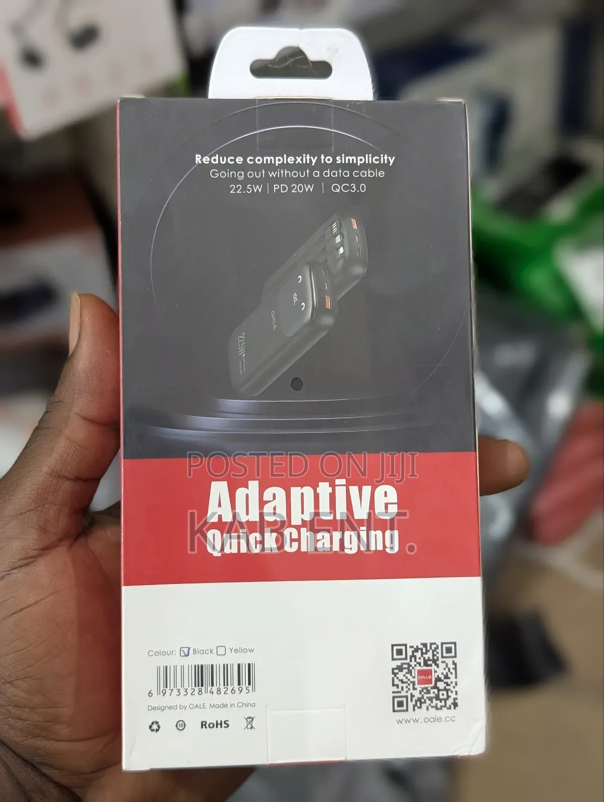Oale Fast Charging Power Bank (20000 Mah)