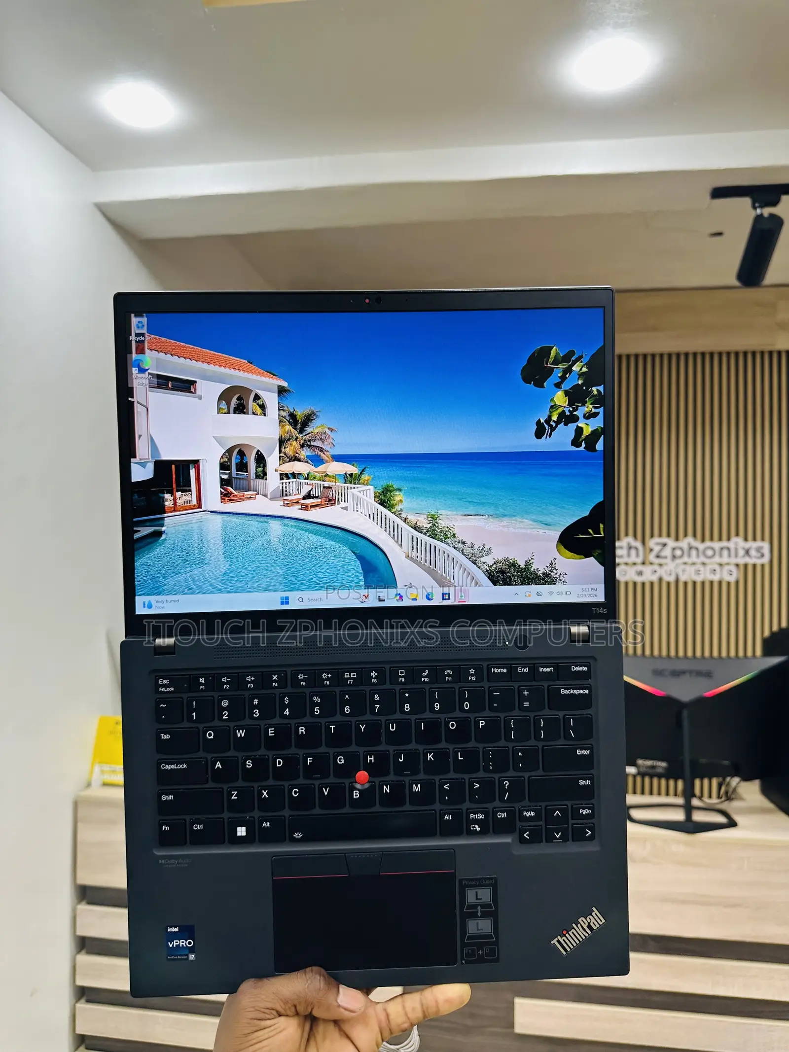 Laptop Lenovo ThinkPad T14s G4 16GB Intel Core i7 SSD 256GB