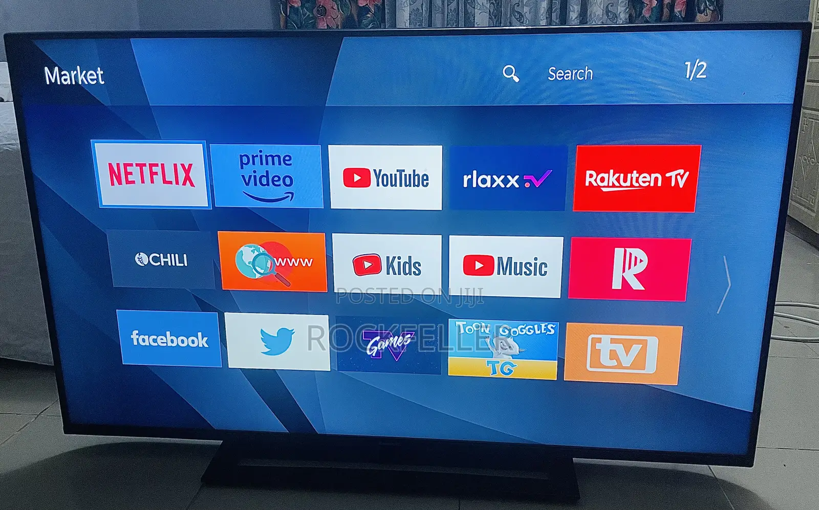Uk Used Panasonic Uhd HDR Smart Digital Satellite 50 Inches