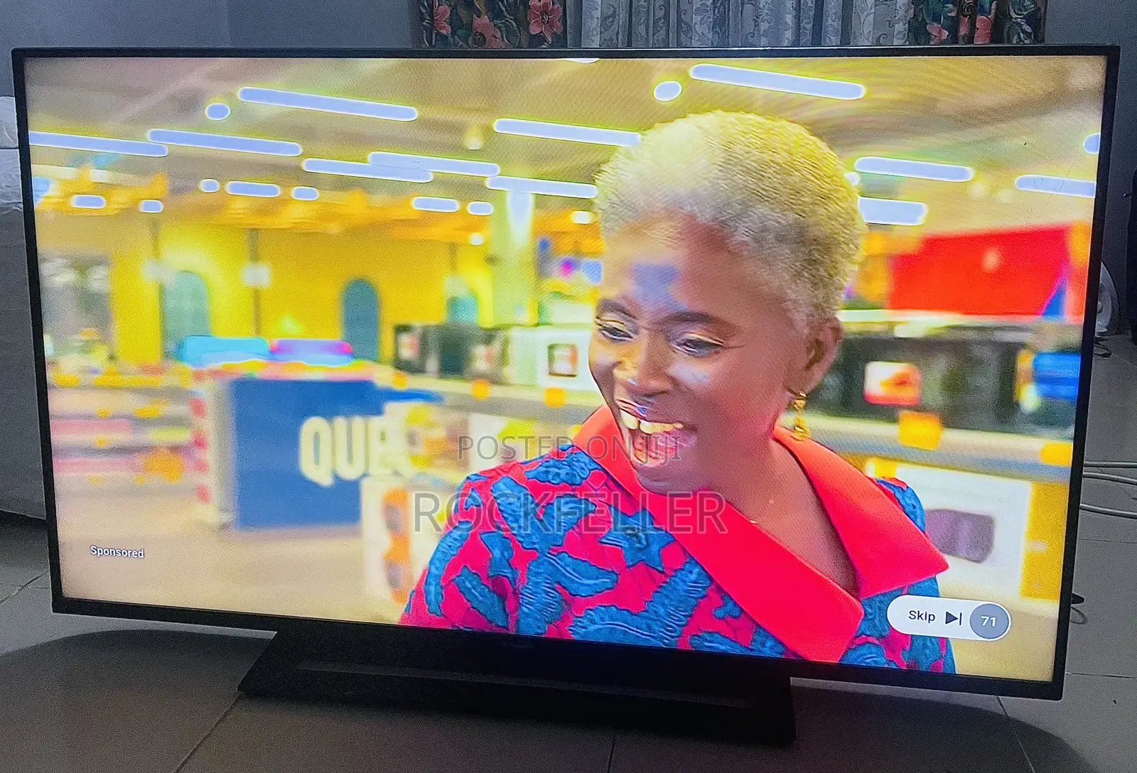 Uk Used Panasonic Uhd HDR Smart Digital Satellite 50 Inches