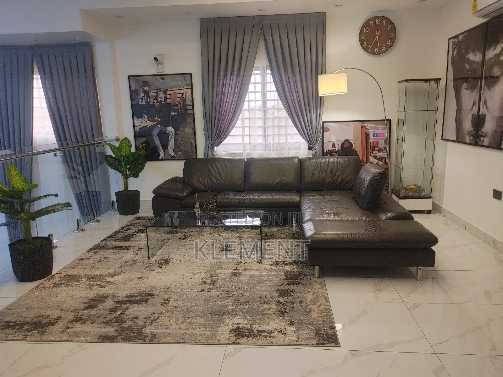 L Shape Uk Used Leather Sofa