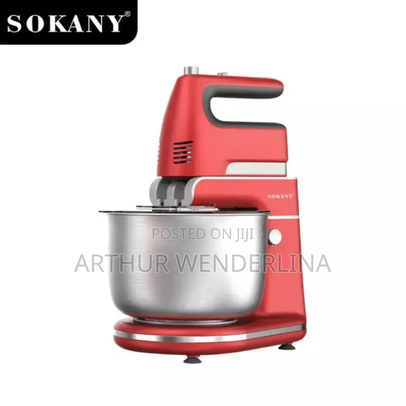 Sokany Stand Mixer 4 Liters 500 Watts Sk-6664