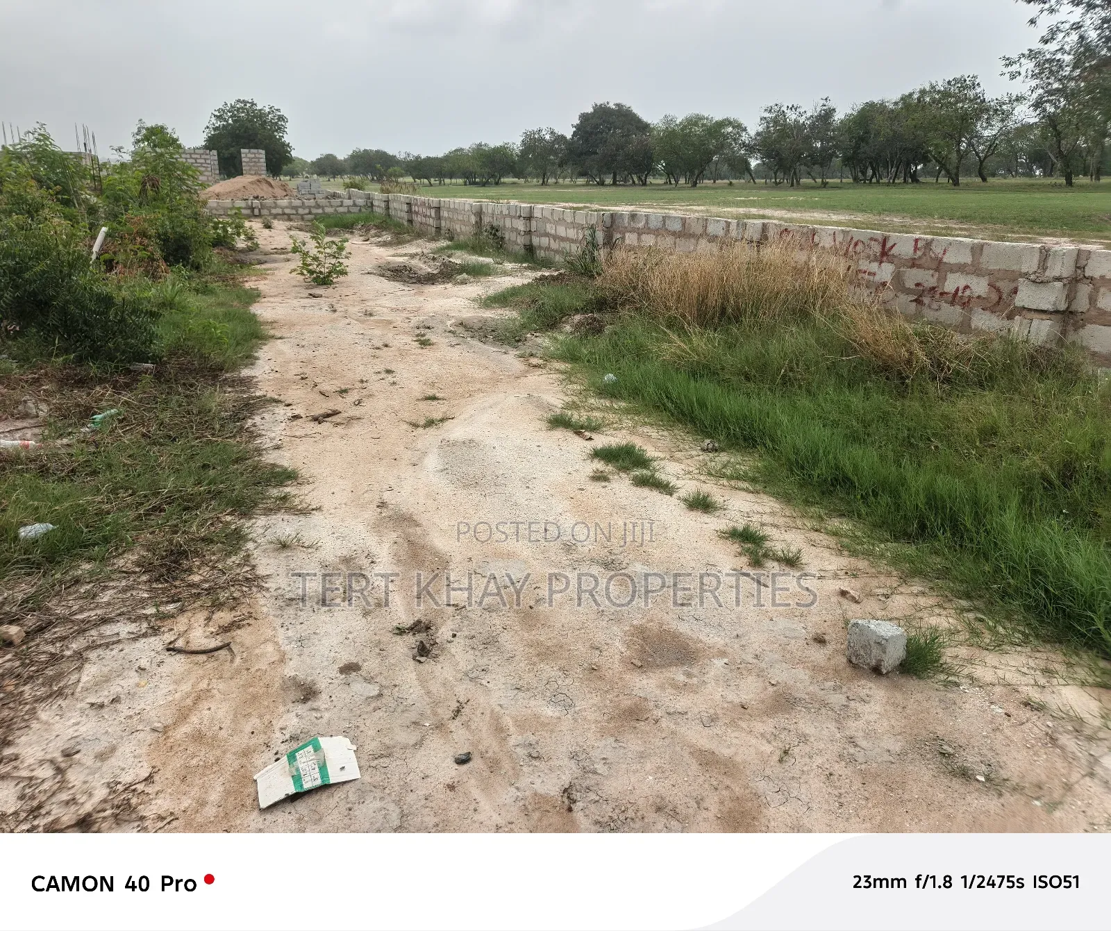 Half Plot of Land for Sale at Lashibi