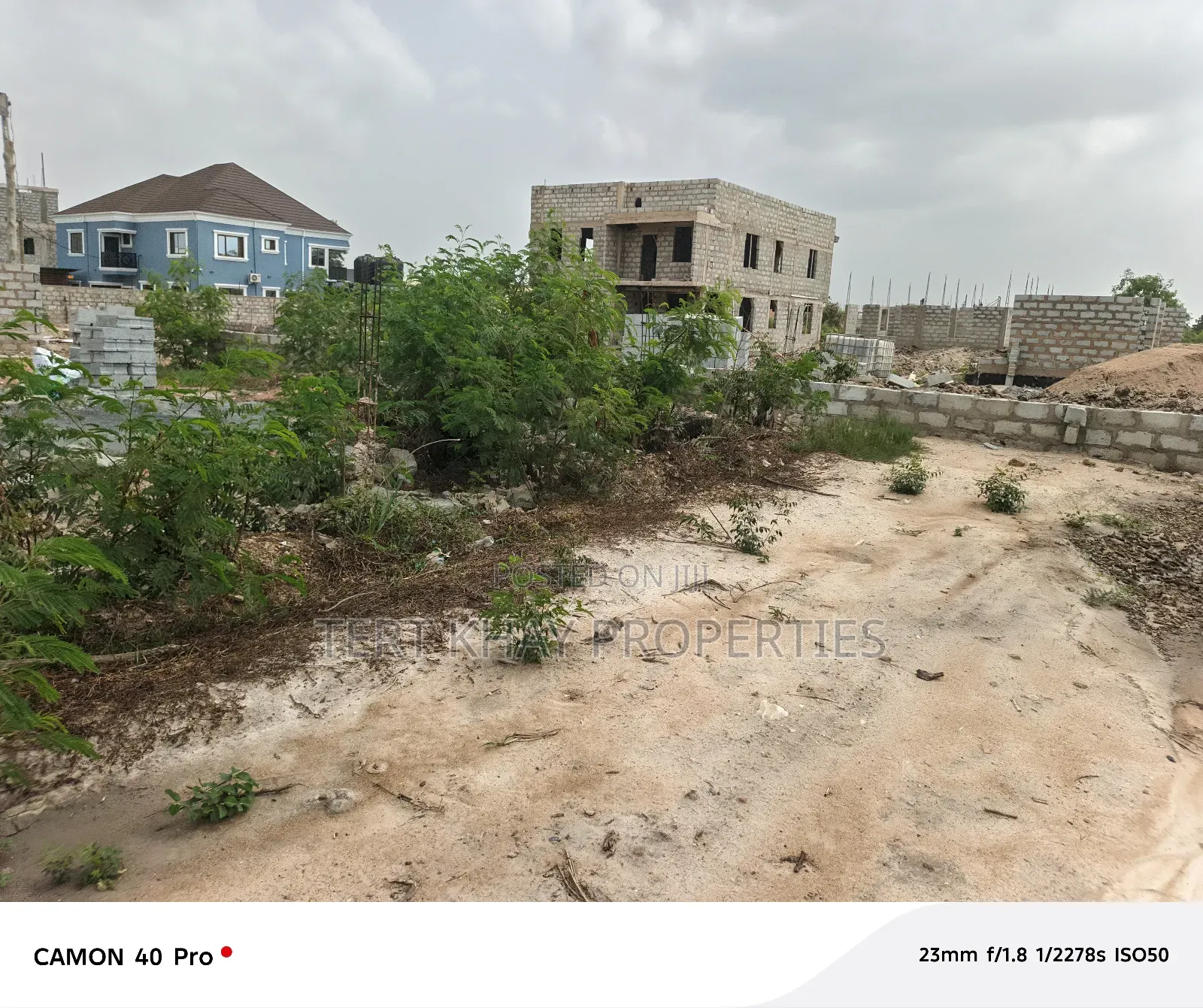 Half Plot of Land for Sale at Lashibi