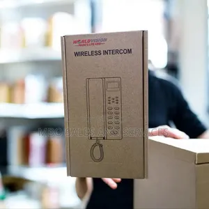 Wireless Intercom With Display 1km Range For Homes, Businesses Etc.
