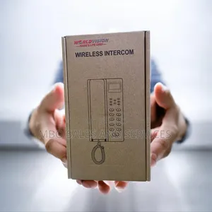 Wireless Intercom With Display 1km Range For Homes, Businesses Etc.