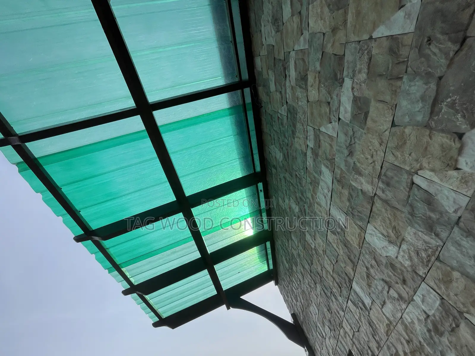 Luxury Wood Hanging Pergola