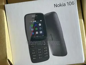 New Nokia 106 Black