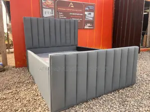 Quality Leather Double Bed