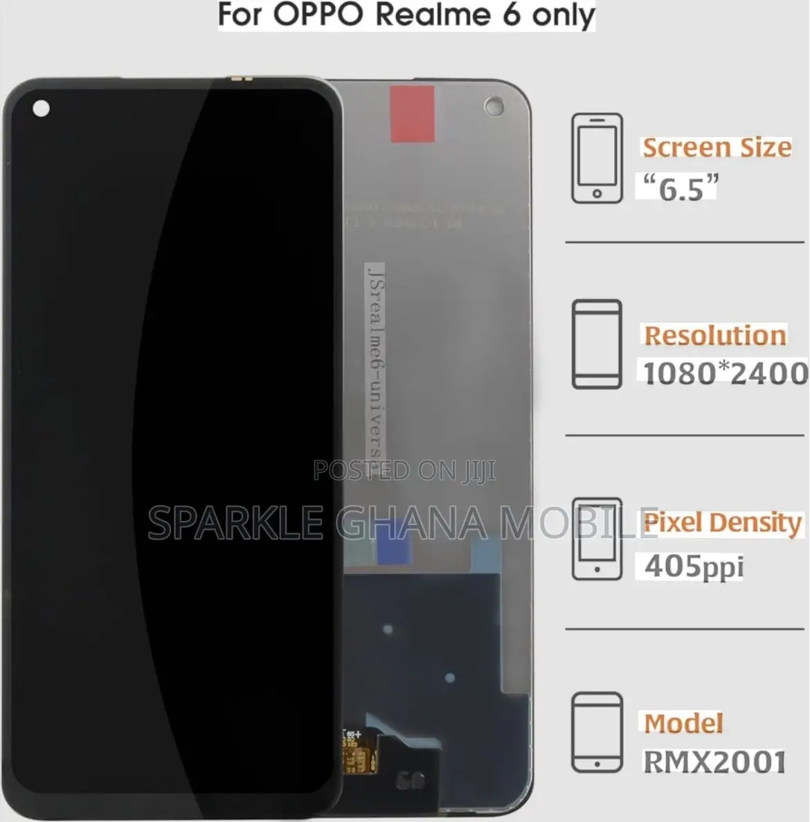 Oppo Realme 6/6pro Original Screen