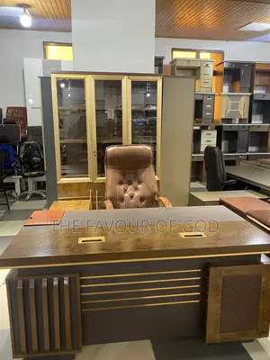 A Well Made Set of Office Furniture(Three Solid Items)