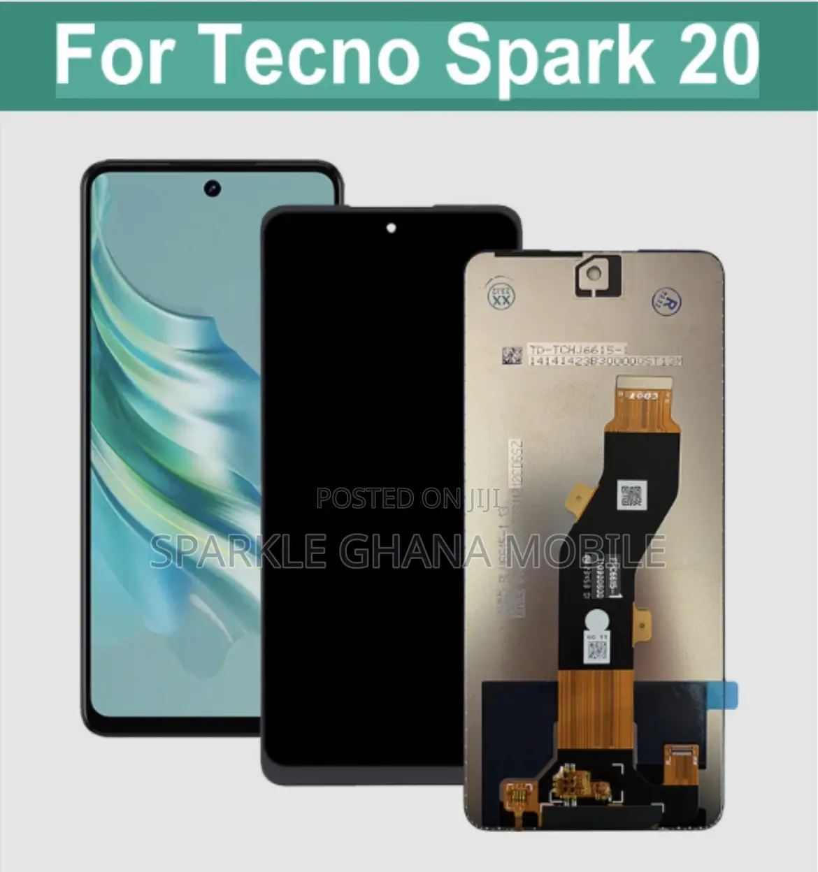 Tecno Spark 20 Screen Replacement