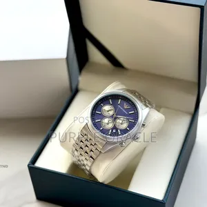 Emporio Armani Chronograph Black Steel Model Ar70015 Watch .