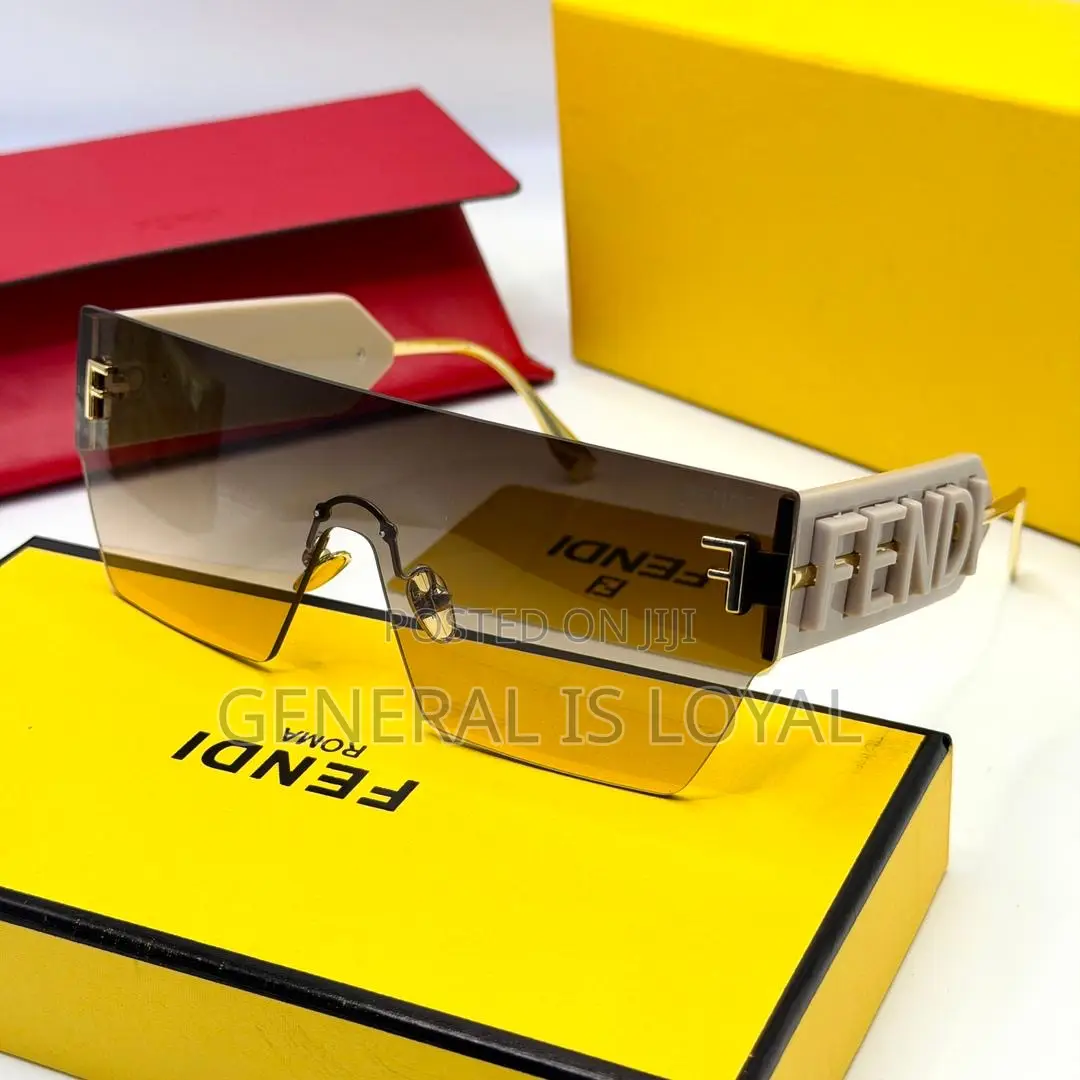 Fendi Bold, Logo-heavy Unisex Sunglasses