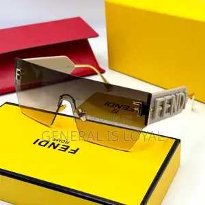 Fendi Bold, Logo-heavy Unisex Sunglasses