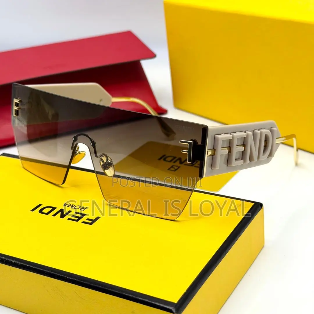 Fendi Bold, Logo-heavy Unisex Sunglasses