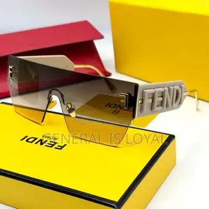 Fendi Bold, Logo-heavy Unisex Sunglasses