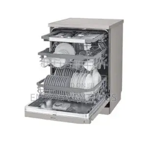 Lg 14 Place Settings Free Standing Dishwasher With Quadwash And Thinq