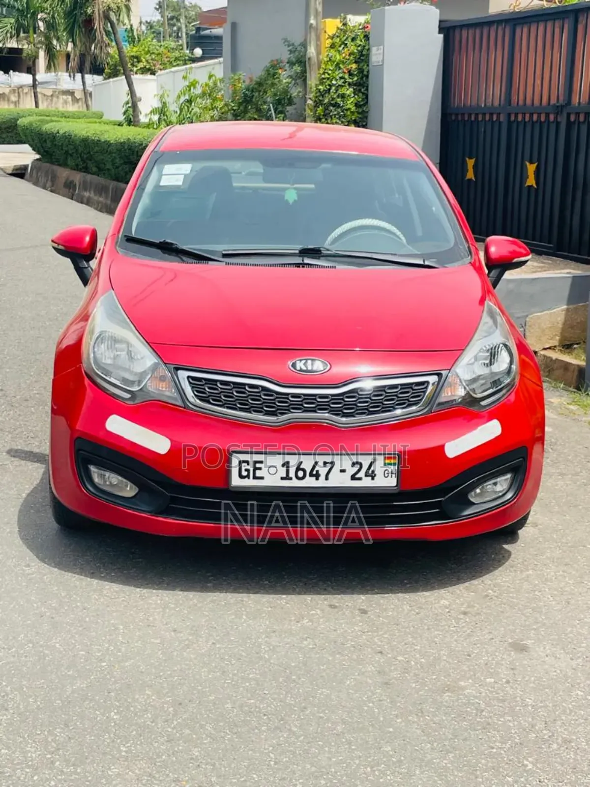 Kia Rio EX 4dr Sedan (1.6L 4cyl 6A) 2014 Red