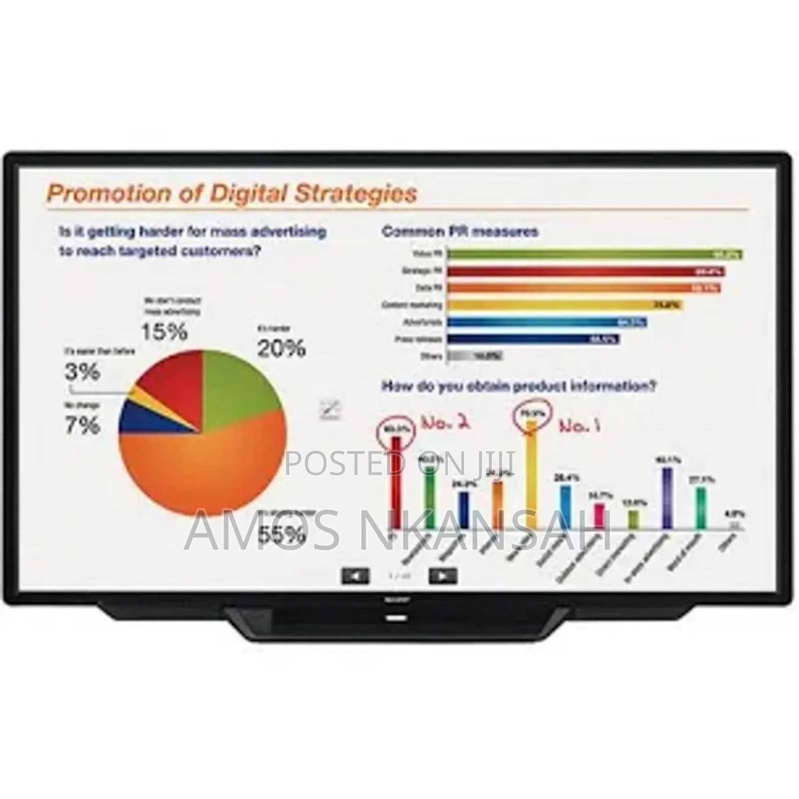 Hd 80 Interactive Whiteboard Led-LCD Display