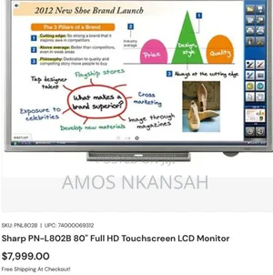 Hd 80 Interactive Whiteboard Led-LCD Display