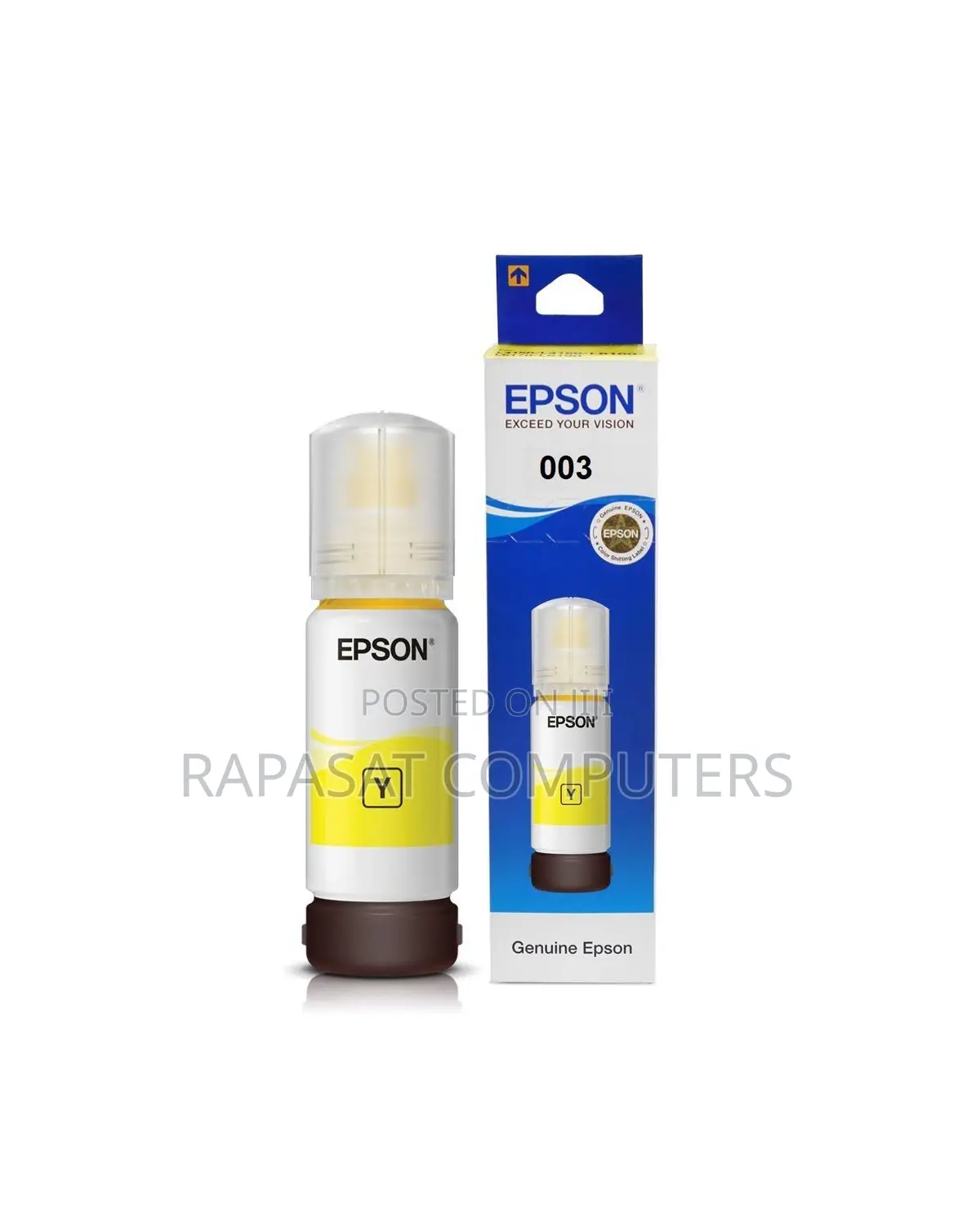 Epson 003 Yellow Ink Bottle