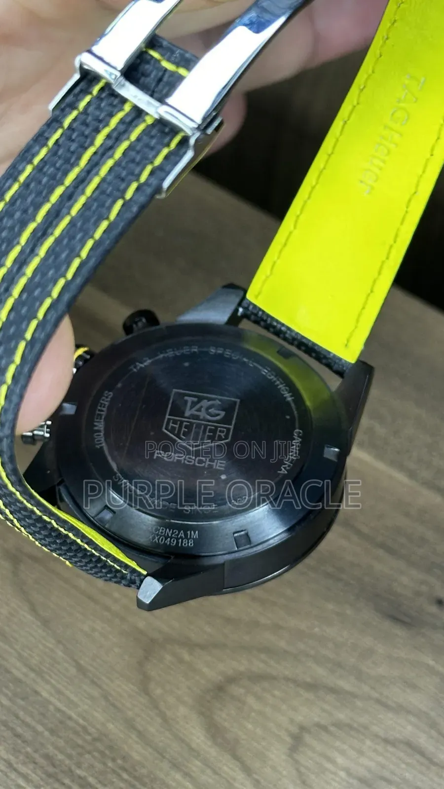 Tag Heuer Carrera Chronograph X Porsche Special Edition Watch.