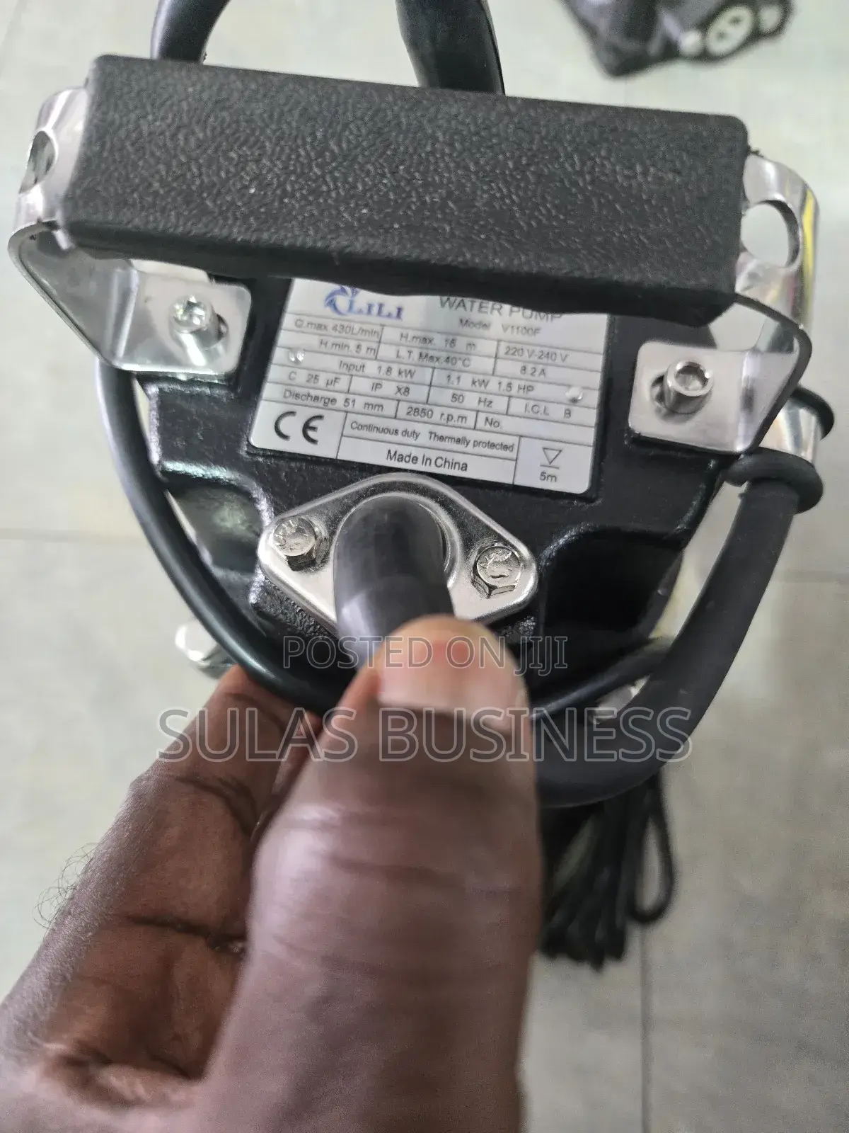 1.5 Hp Sewage Pump