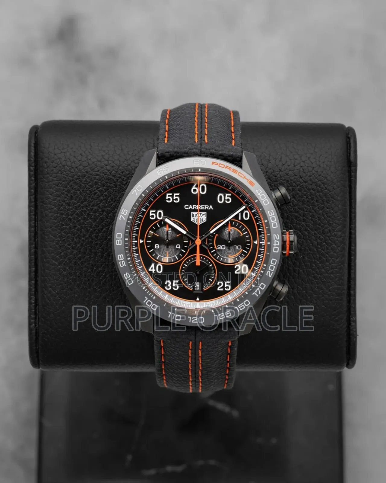 Tag Heuer Carrera Chronograph X Porsche Orange Cbn2a1m.Fc6526 Watch