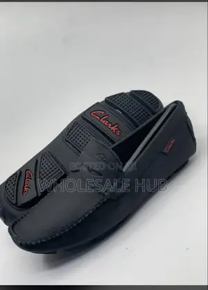Pure Leather Black Loafers
