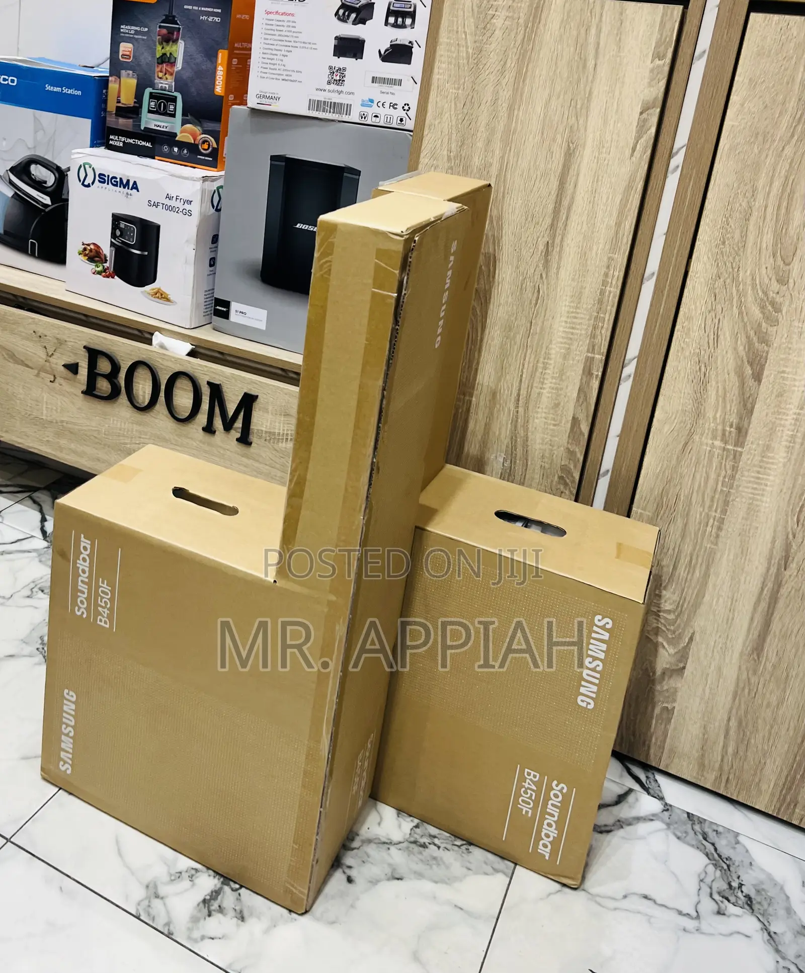 Quality Samsung B450f 2.1ch Wireless Dolby Atmos Soundbar System,Black
