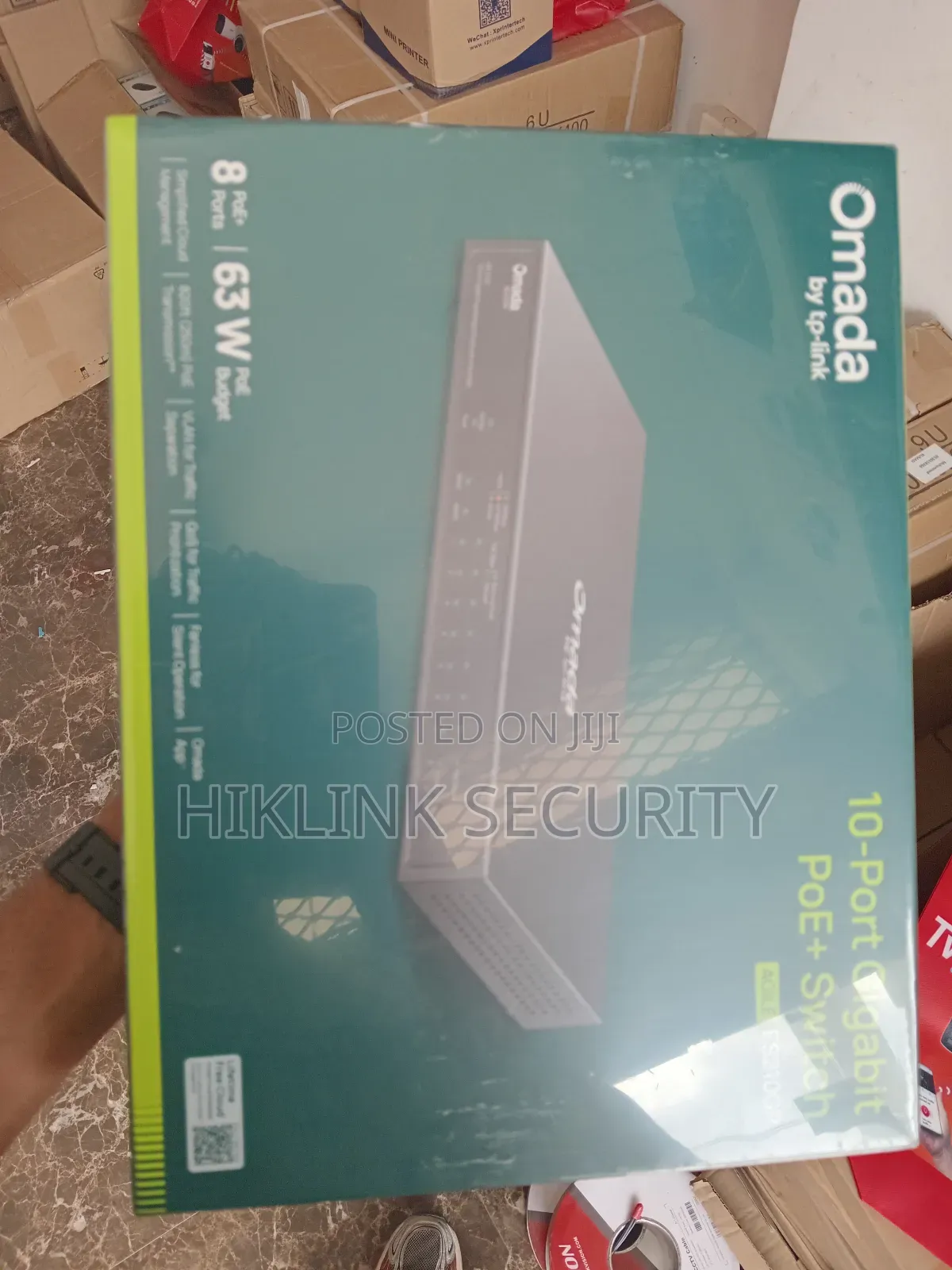 Tplink Omada 10 Port Giga Poe Es210gp