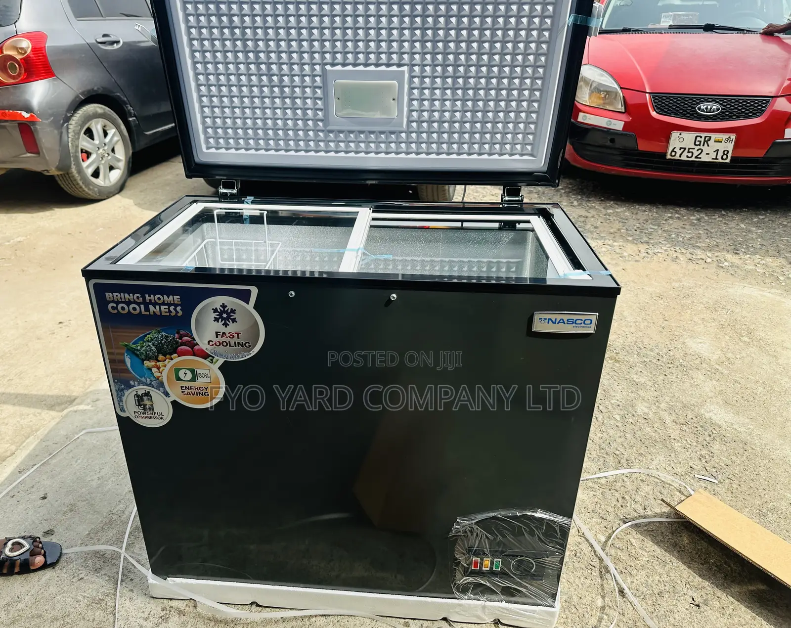 Sliding Glass Nasco 200liters Quality Chest Freezer