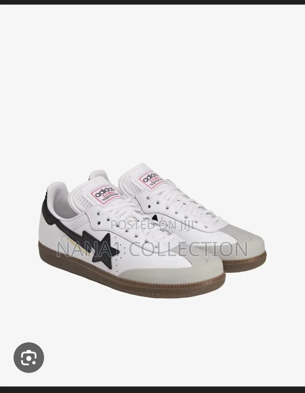 Adidas X Bape Unisex Samba Sneakers