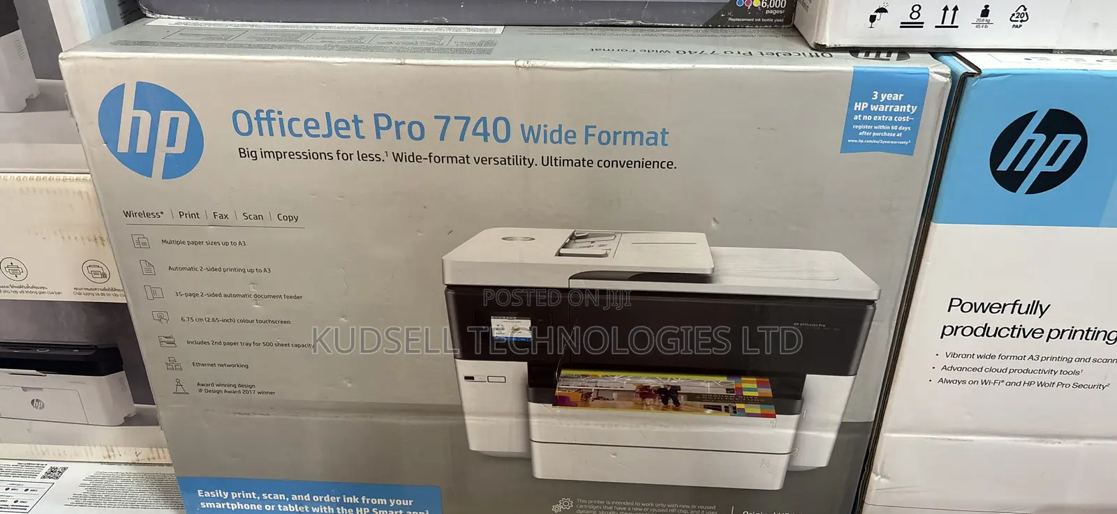 Hp Officejet Pro 7740 Wide Format All-in-One Printer
