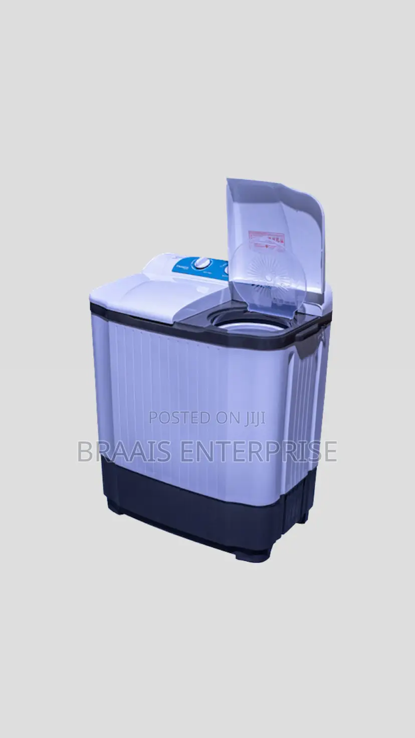 Nasco Twin Tub Washing Machine – 5 Kg