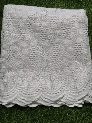 Elegant Voile Lace With Stones