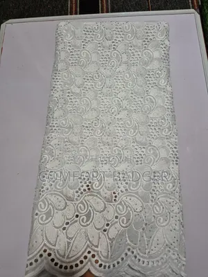 Elegant Voile Lace With Stones