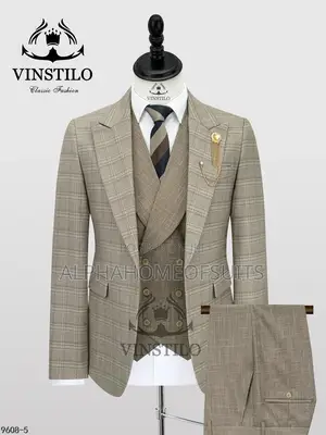 Executive Checked 3pcs Suits