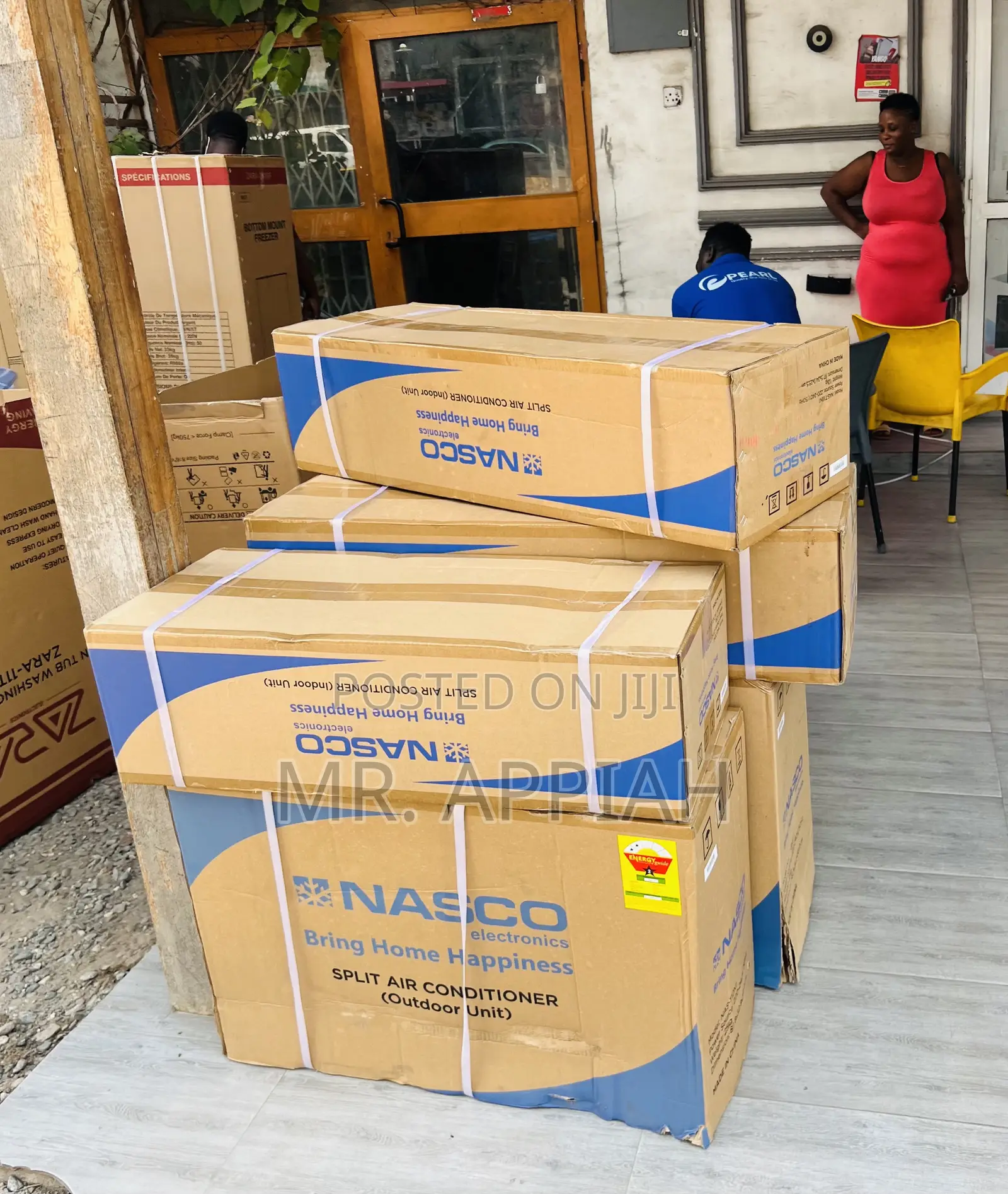 Choose Durable Nasco 1.5hp Air Conditioner(R410 Gas)White 