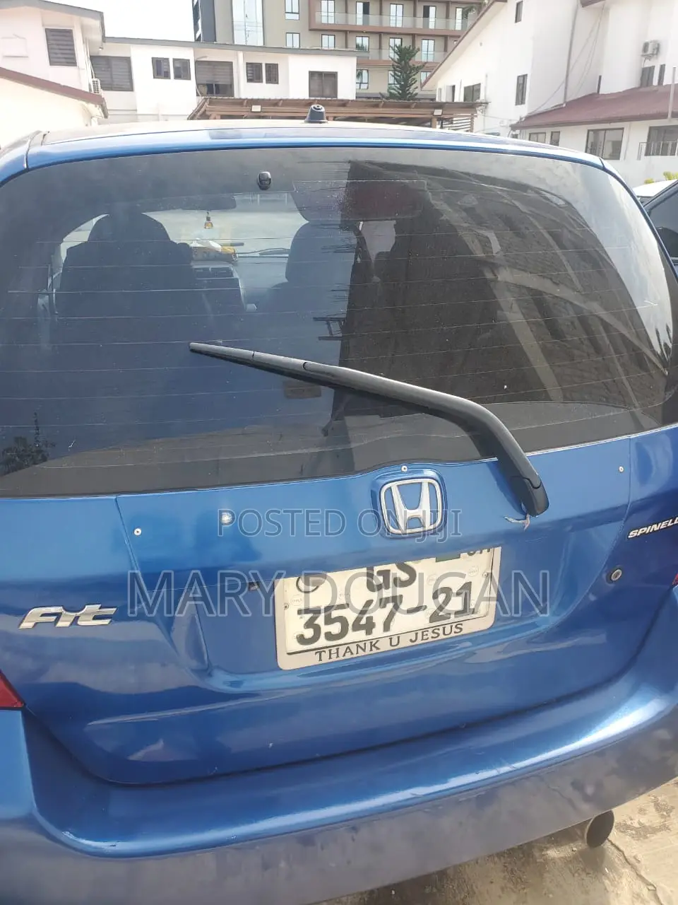 Honda Fit 2007 Blue