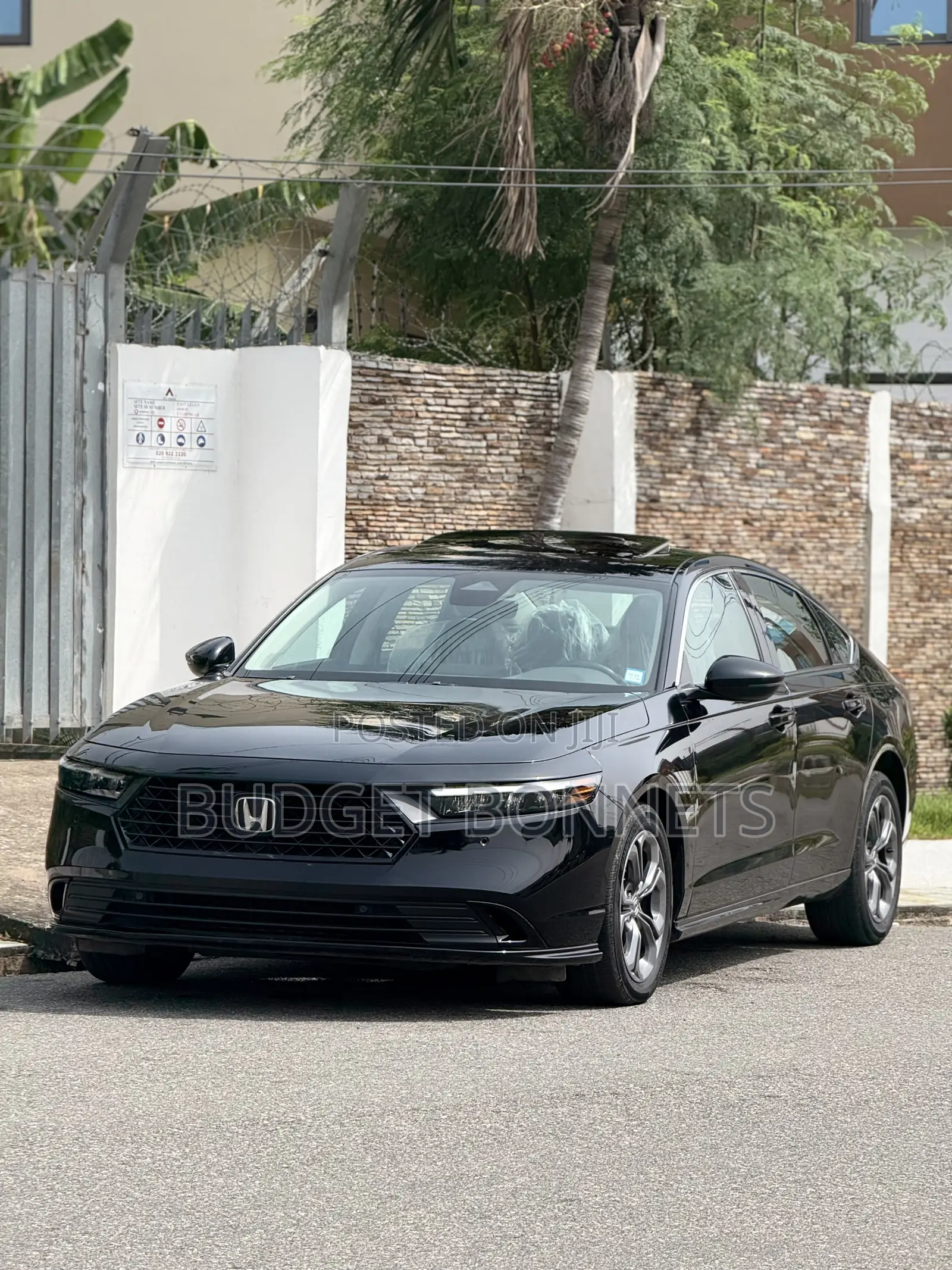 Honda Accord EX CVT 2024 Black