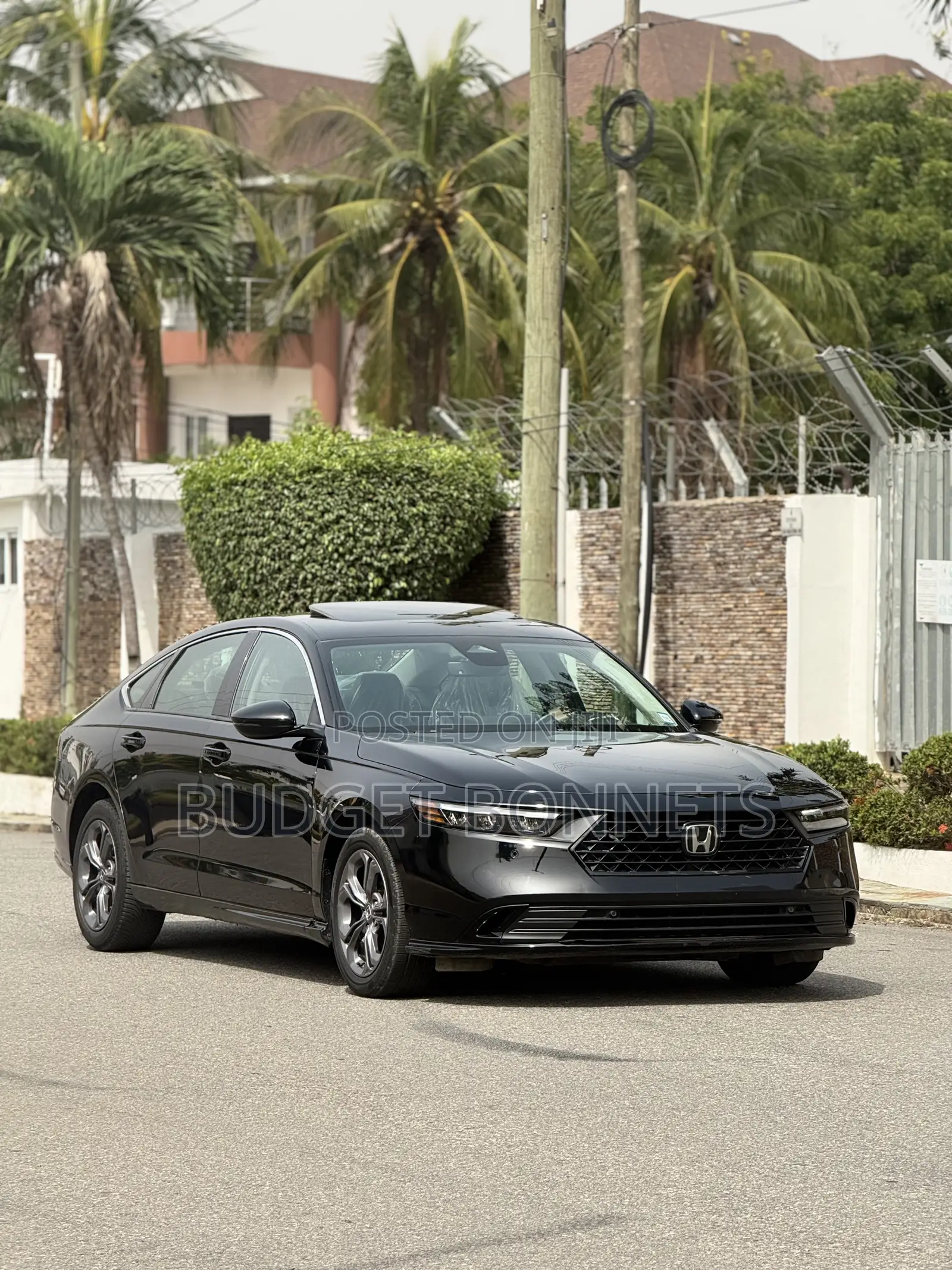 Honda Accord EX CVT 2024 Black